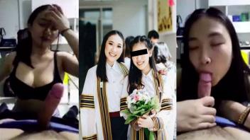 เด็ดมาก คลิปหลุดสาวจุฬาที่หลายคนกำลังตามหา แฟนถ่ายคลิปโม๊คควยให้เกือบแตกคาปาก