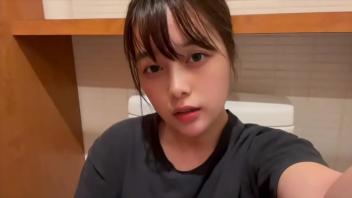 Xxxทางบ้านญี่ปุ่น สาววัยรุ่นตั้งกล้องเบ็ดโชว์ในห้องน้ำ หีน่าเย็ดไม่เบาเลย