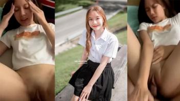 ห้ามพลาด หลุดxxx คลิปเย็ดน้องพลอยสาวนักศึกษาเชียงใหม่ น่ารักหุ่นดีขาวเนียนยันแคมหี หลุดเสียงไทยชัดเจนโกนขนหมอยมาให้ผู้ชายเย็ด
