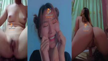 คลิปหี หลุดสาวน้อยน่ารักอยู่บนดอยไม่เคยโดนเย็ด ถ่ายคลิปตัวเองหีฟิตนมกำลังตั้งเต้า