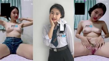 เด็ดกว่านี้ไม่มีอีกแล้ว หลุดสาวโปลิเชียงใหม่รับงานคอลเสียวคลิปโป้หลุดมาใหม่ ขาวเนียนน่ารักแคมหีบานแบบนี้โดนควยเย็ดมาเยอะแน่นอน