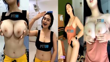 เย็ดหื่น คลิปหลุดไลฟ์สดนักศึกษานมใหญ่แก้ผ้าโชว์บีบนมเห็นแล้วเงี่ยนชักว่าวน้ำแตกแน่นอน ขาวเนียนทุกจุดแบบนี้ต้องเลียเม็ดแตดให้แตกคาปากไปเลย