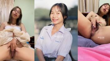 แจ๋มโคตร น้องนุ่น สาวเชียงใหม่รับงานคอลเสียว ตั้งกล้องเบ็ดหีช่วยตัวเอง น้ำแตกคามือ คลิปหลุดเสียงไทยชัดเจนเงี่ยนหีมาก