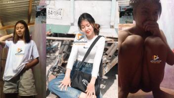 หีฟิตโคตร ลูกสาวคนเล็กข้างบ้านแอบรับงานคอลเสียว หีเนียนนมกำลังตั้งเต้าน่าเย็ดมาก
