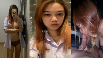 เด็ดมาก คลิปเย็ดสก๊อยสาวกำลังเรียนอยู่ม.ปลาย ขี้เงี่ยนขย่มควยเย็ดสดแตกในไม่กลัวท้อง