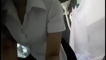 คลิปโป๊สาวนักศึกษาท้อง 5 เดือนโชว์หีอย่างหื่น