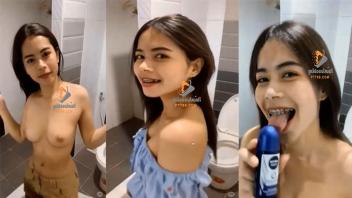 เย็ดแรงๆ คลิปโป้เสียงไทยเน้ตไอดอลสาวคอลเสียวก่อนอาบน้ำ บีบนมโชว์ยั่วเย็ดหน้ากล้อง