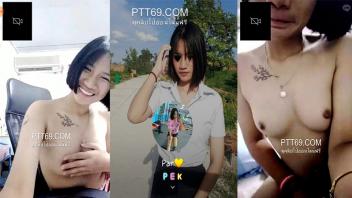 ดูคลิปฟรี คอลเสียวไลน์ส่วนตัวน้องแพรสาวอาชีวะ ให้ดูแค่หัวนมถ้าอยากดูมากกว่านี้พี่ต้องจ่ายเพิ่ม จัดให้คลิปนี้เห็นทั้งหีทั้งนมสาวนักศึกษาคนนี้แน่นอน